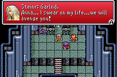 Steinr swears to avenge Garland (Tellah) and Anna, his daughter. Now, it would be easier for me to do that if Anna hadn't been made such a generic NPC.