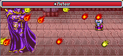 Here's Tellah killing himself by using Meteor.